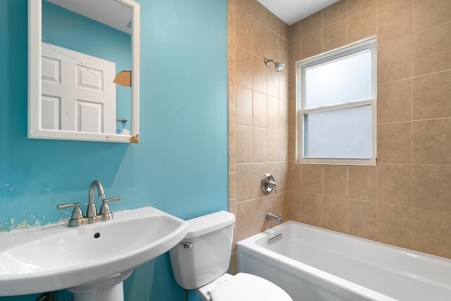 3326 W 107th St, Chicago, IL 60655 - full bath with bathing tub / shower combination and toilet