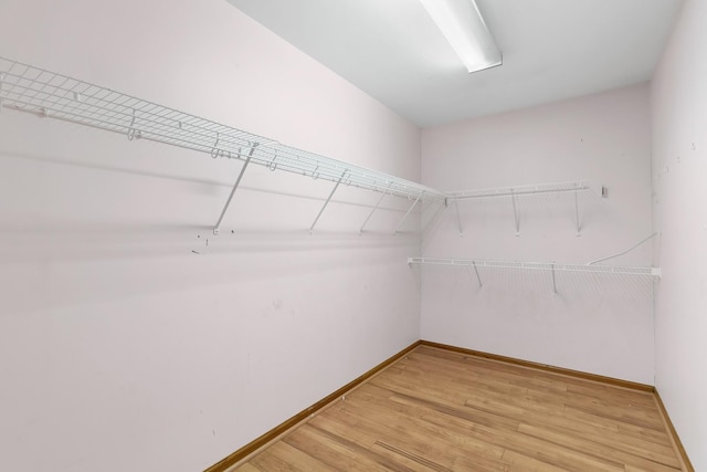 3326 W 107th St, Chicago, IL 60655 - walk in closet featuring light wood-type flooring