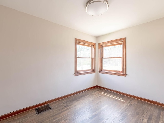 321 E Morningside Ave, Lombard, IL 60148 - unfurnished room featuring wood finished floors and baseboards