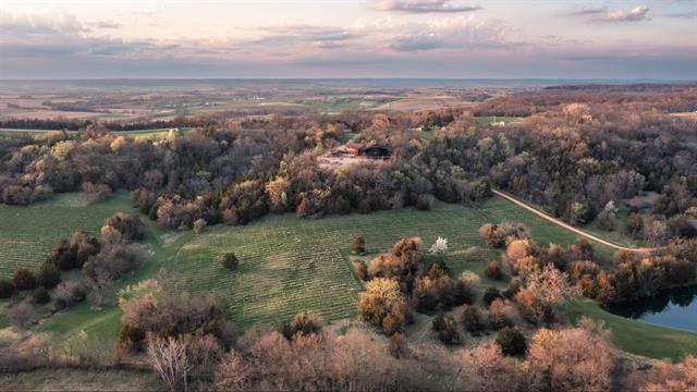 2003 W Hanover Rd, Hanover, IL 61041 - aerial view at dusk of a water view