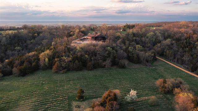 2003 W Hanover Rd, Hanover, IL 61041 - aerial view of property's location featuring rural landscape and a heavily wooded area