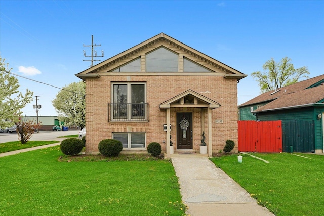 9631 Fullerton Ave, Franklin Park, IL 60131 - view of front of house with brick siding