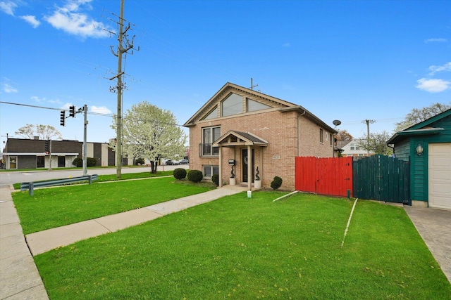 9631 Fullerton Ave, Franklin Park, IL 60131 - traditional-style house featuring brick siding