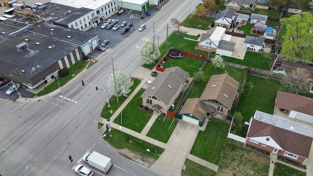 9631 Fullerton Ave, Franklin Park, IL 60131 - aerial overview of property's location featuring nearby suburban area