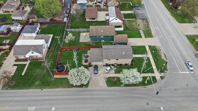 9631 Fullerton Ave, Franklin Park, IL 60131 - aerial perspective of suburban area