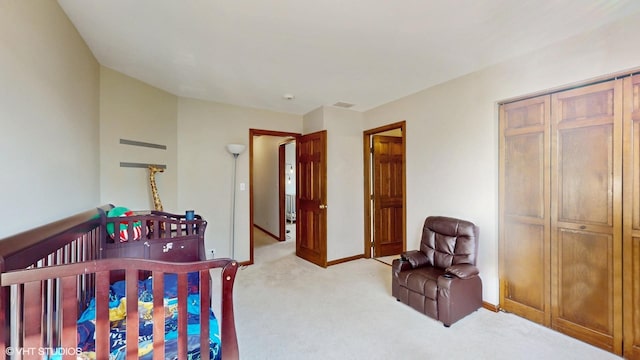 1389 Lily Cache Ln, Bolingbrook, IL 60490 - bedroom featuring light carpet and baseboards
