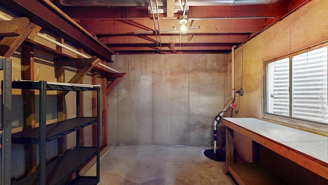 1389 Lily Cache Ln, Bolingbrook, IL 60490 - below grade area with a workshop area