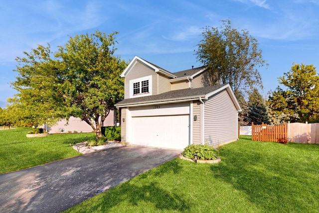 1389 Lily Cache Ln, Bolingbrook, IL 60490 - view of front of house featuring driveway, a garage, and a shingled roof
