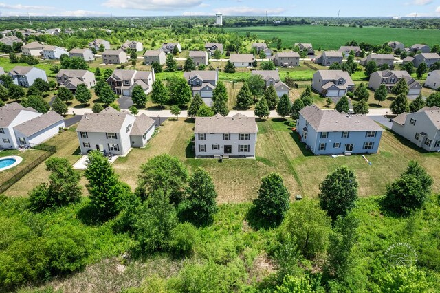 3462 Ayres Dr, Aurora, IL 60506 - aerial perspective of suburban area