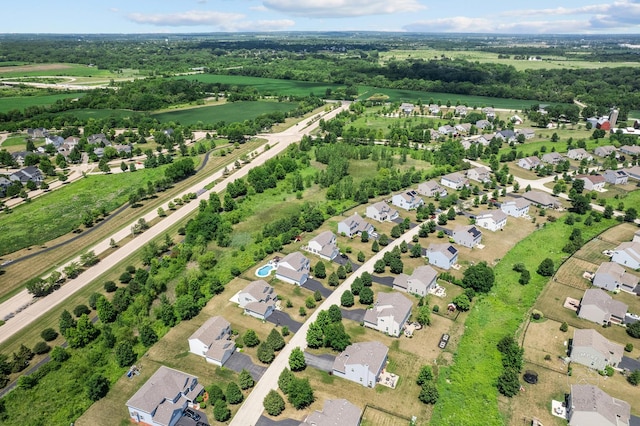 3462 Ayres Dr, Aurora, IL 60506 - aerial overview of property's location featuring nearby suburban area
