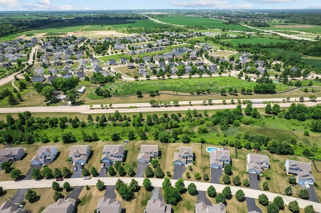 3462 Ayres Dr, Aurora, IL 60506 - aerial view of property and surrounding area featuring nearby suburban area
