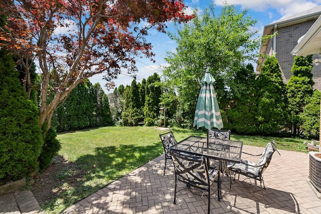 8313 W Ballard Rd, Niles, IL 60714 - view of patio / terrace featuring outdoor dining space