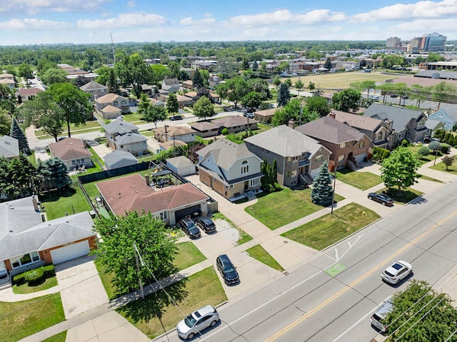 8313 W Ballard Rd, Niles, IL 60714 - aerial view of residential area