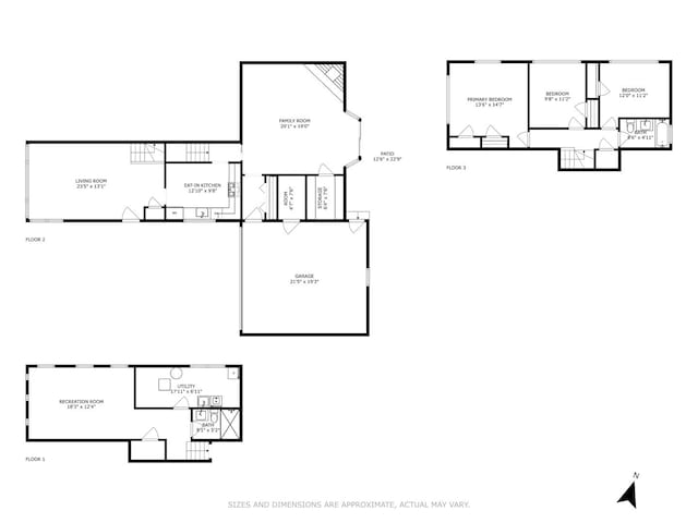 1429 Ferndale Ave, Highland Park, IL 60035 - view of property floor plan