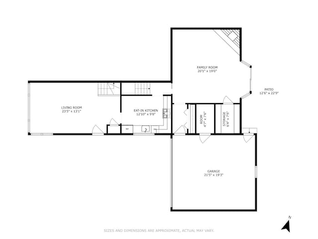 1429 Ferndale Ave, Highland Park, IL 60035 - view of floor plan / room layout