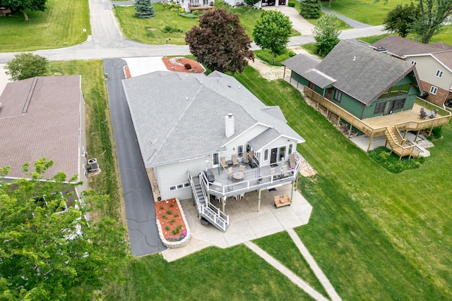 1422 Pier Dr, Lake Summerset, IL 61019 - view from above of property