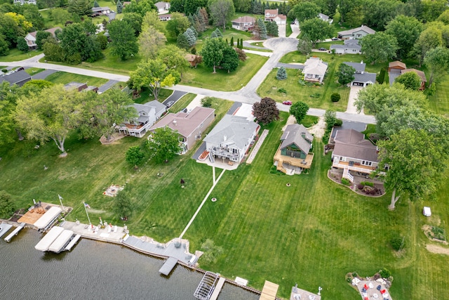 1422 Pier Dr, Lake Summerset, IL 61019 - aerial view of property and surrounding area featuring nearby suburban area