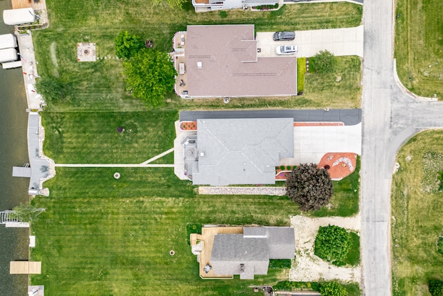 1422 Pier Dr, Lake Summerset, IL 61019 - aerial view of property and surrounding area