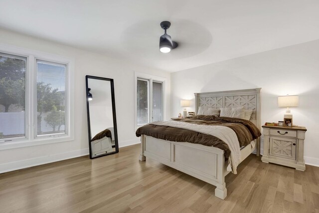 19635 Swanberg Ln, Mokena, IL 60448 - bedroom featuring light wood-style floors and ceiling fan