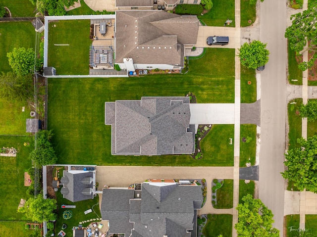 4508 Stonewall Ave, Downers Grove, IL 60515 - aerial perspective of suburban area