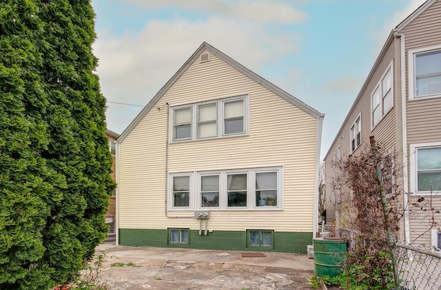 5145 S Troy St, Chicago, IL 60632 - rear view of property with a patio area