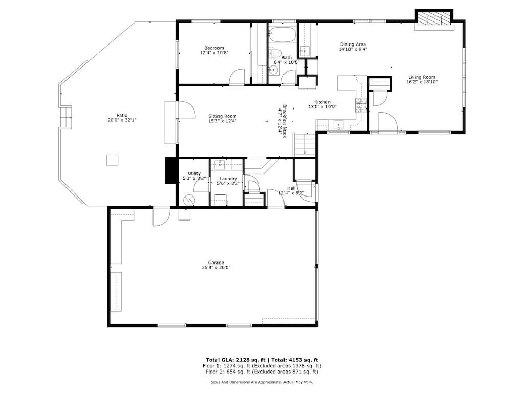 5316 Fairview Ave, Downers Grove, IL 60515 - view of room layout