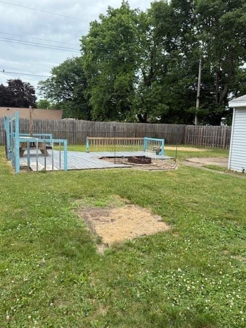 4714 Pine Al St, Machesney Park, IL 61115 - view of fenced backyard