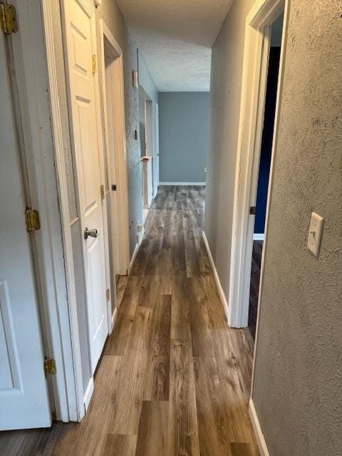 4714 Pine Al St, Machesney Park, IL 61115 - hall featuring wood finished floors and a textured wall