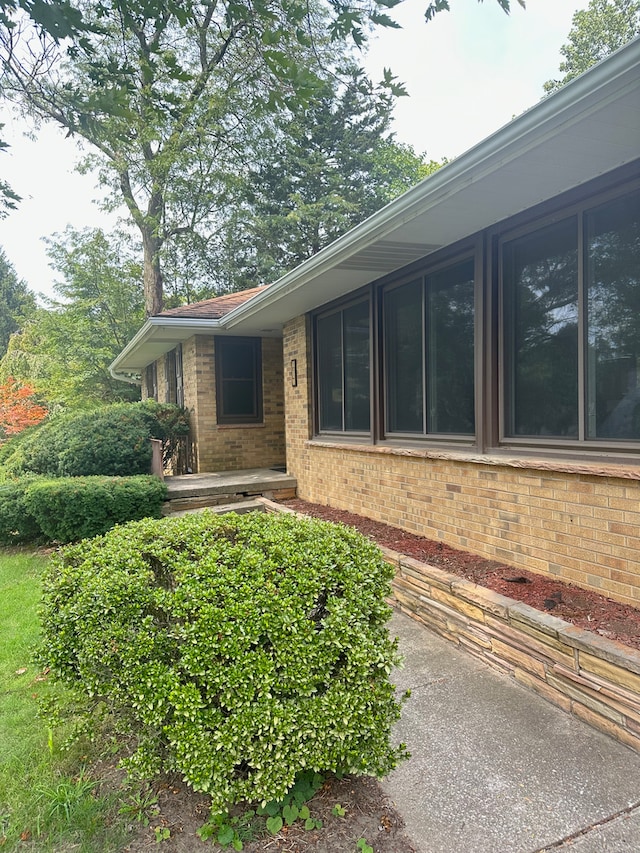 207 Dodge Ave, Danville, IL 61832 - property entrance with brick siding