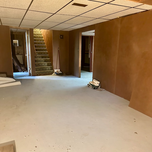 207 Dodge Ave, Danville, IL 61832 - finished below grade area with stairs