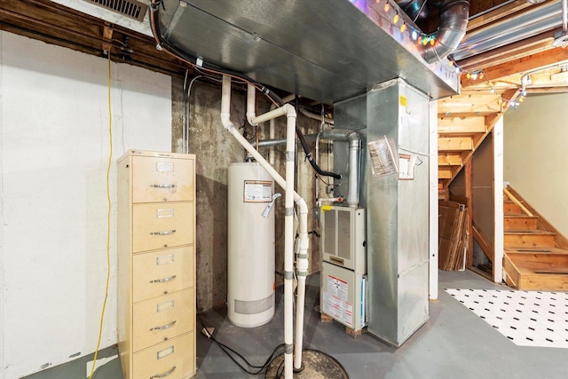 43 Freesia Ct, Romeoville, IL 60446 - utilities featuring heating unit and water heater