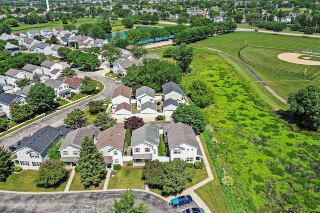 43 Freesia Ct, Romeoville, IL 60446 - aerial perspective of suburban area