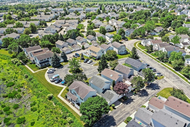 43 Freesia Ct, Romeoville, IL 60446 - aerial perspective of suburban area