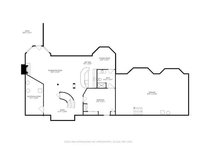 85 Ela Rd, Inverness, IL 60067 - view of property floor plan