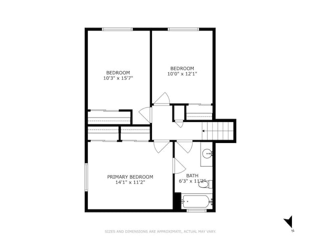 8437 167th St, Tinley Park, IL 60487 - view of room layout