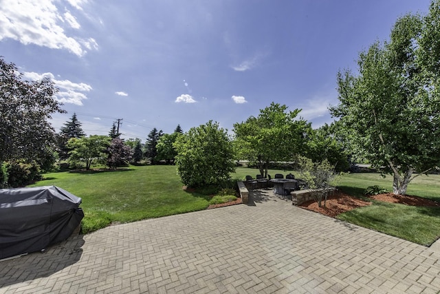 1650 Natures Way, Lindenhurst, IL 60046 - view of patio / terrace featuring area for grilling