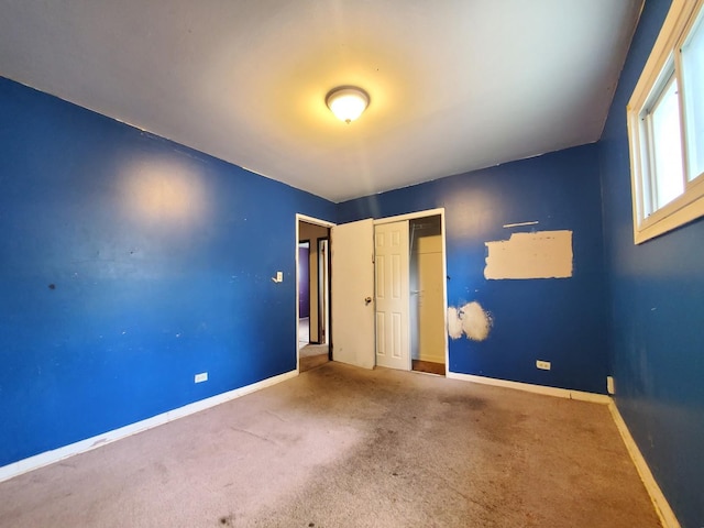 3025 Sherwood Ave, Markham, IL 60428 - unfurnished bedroom with carpet flooring and a closet