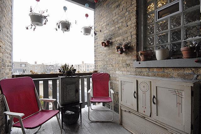 3135 W Leland Ave Unit 3W, Chicago, IL 60625 - view of patio