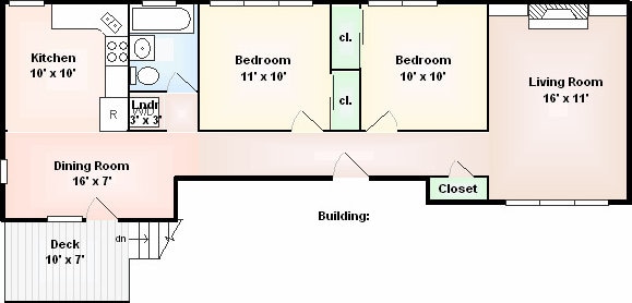 3135 W Leland Ave Unit 3W, Chicago, IL 60625 - view of property floor plan