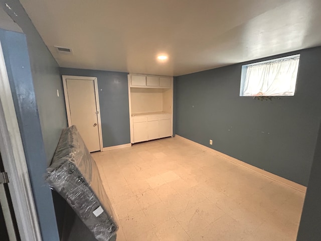 8020 S Mozart St, Chicago, IL 60652 - below grade area featuring light floors and recessed lighting