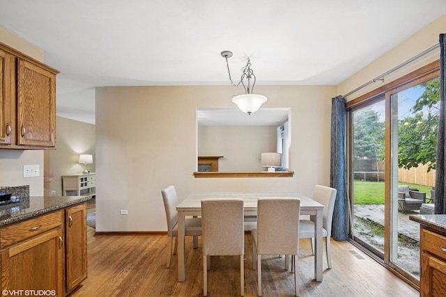 1177 Dovercliff Way, Crystal Lake, IL 60014 - dining area with light wood-type flooring