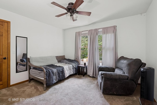 1177 Dovercliff Way, Crystal Lake, IL 60014 - bedroom featuring carpet and a ceiling fan