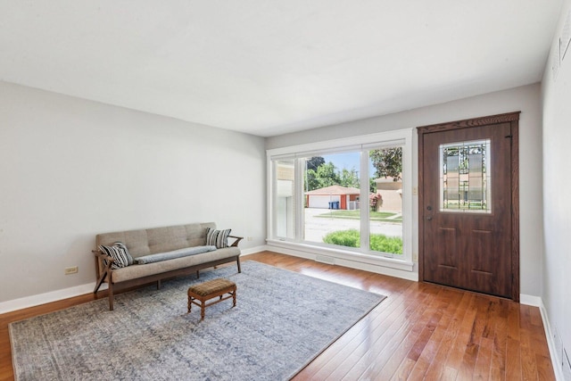 105 E Vermont St, Villa Park, IL 60181 - living area with wood finished floors