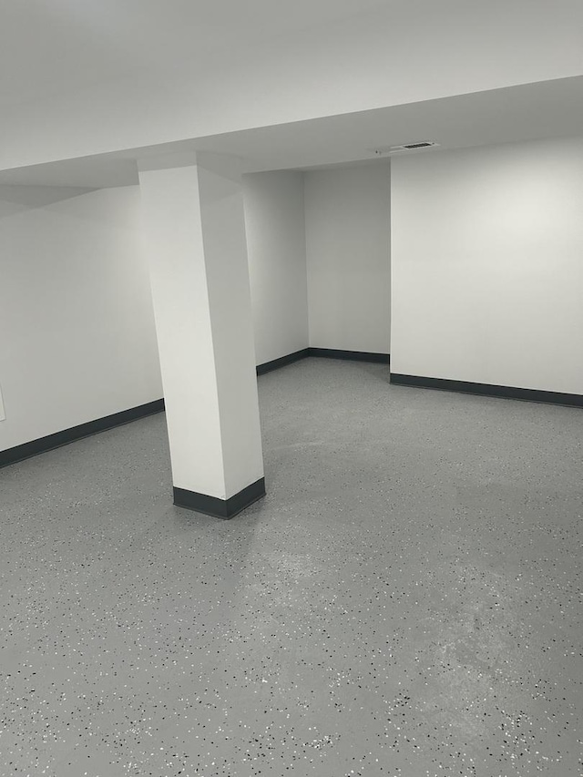 1122 N Mason Ave, Chicago, IL 60651 - finished basement with baseboards