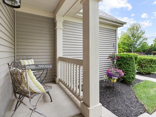 9312 Bristol Ln, Huntley, IL 60142 - view of balcony