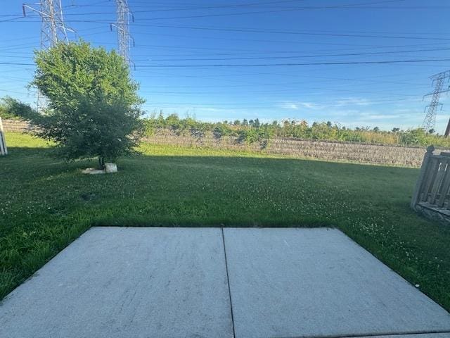 923 E Savannah Dr, Romeoville, IL 60446 - view of grassy yard featuring a patio