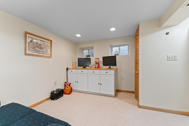 6S184 Lakewood Dr, Naperville, IL 60540 - bedroom with light carpet and recessed lighting