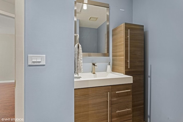 6839 N NW Hwy Unit 2B, Chicago, IL 60631 - bathroom with vanity
