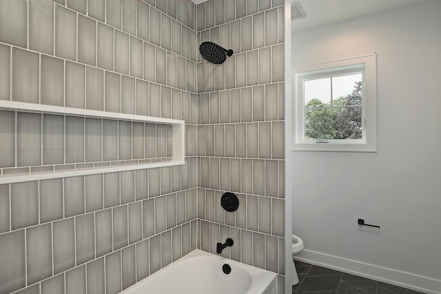 1947 Summerton Pl, Northbrook, IL 60062 - full bathroom featuring tile patterned floors and shower / tub combination