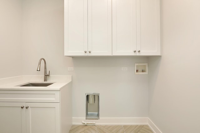 1947 Summerton Pl, Northbrook, IL 60062 - washroom with washer hookup, cabinet space, and hookup for an electric dryer